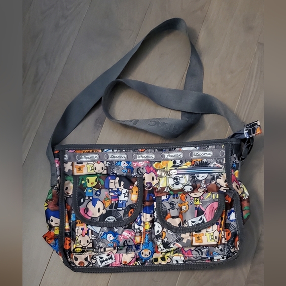 TokiDoki Lesportsac bag (approx. 14" x 9") - Picture 6 of 6